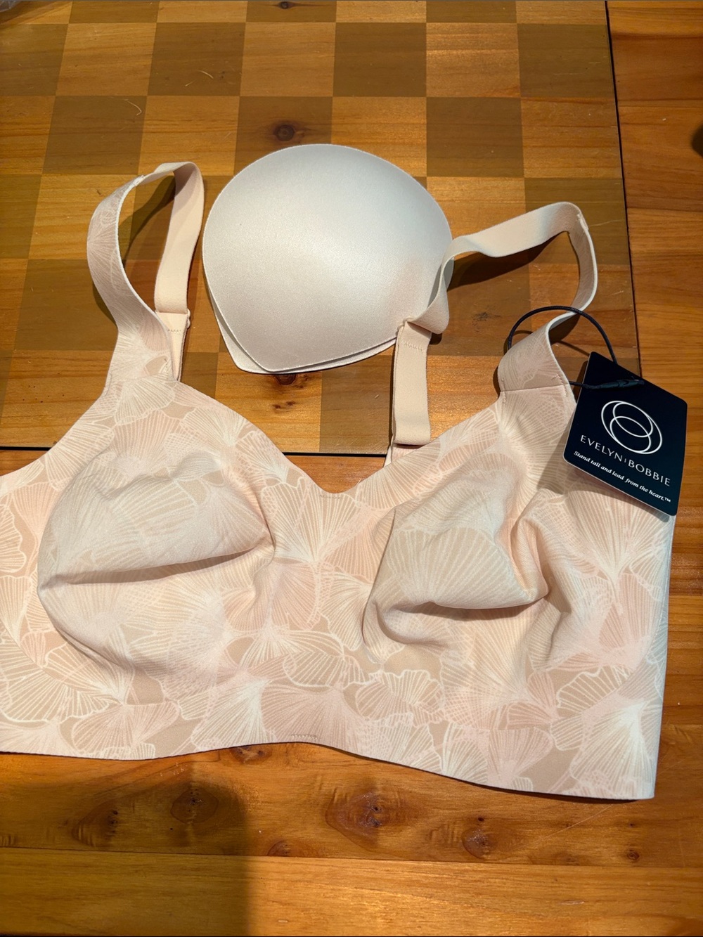 Evelyn&Bobbie Soft Nude Seamless Support Bralette